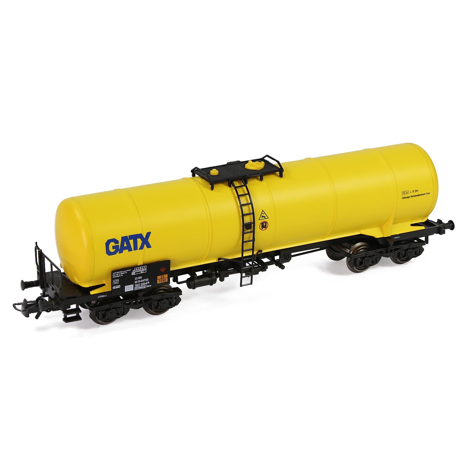 C8768 1 Piece HO Scale 1:87 Oil Tank Car Model  Train Tank Wagon