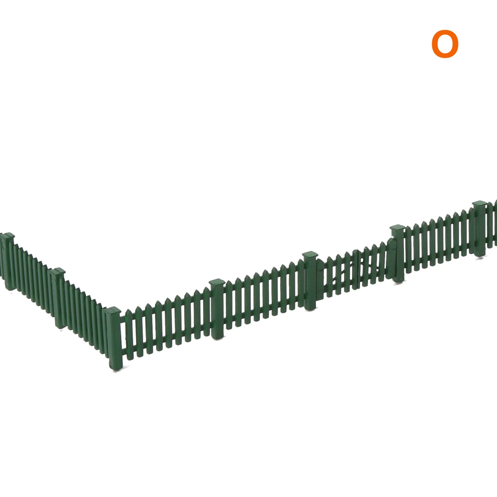 LGOBI13 1 Kit O Scale 1:50 Model Fence with Gates Plastic Fencing with Door