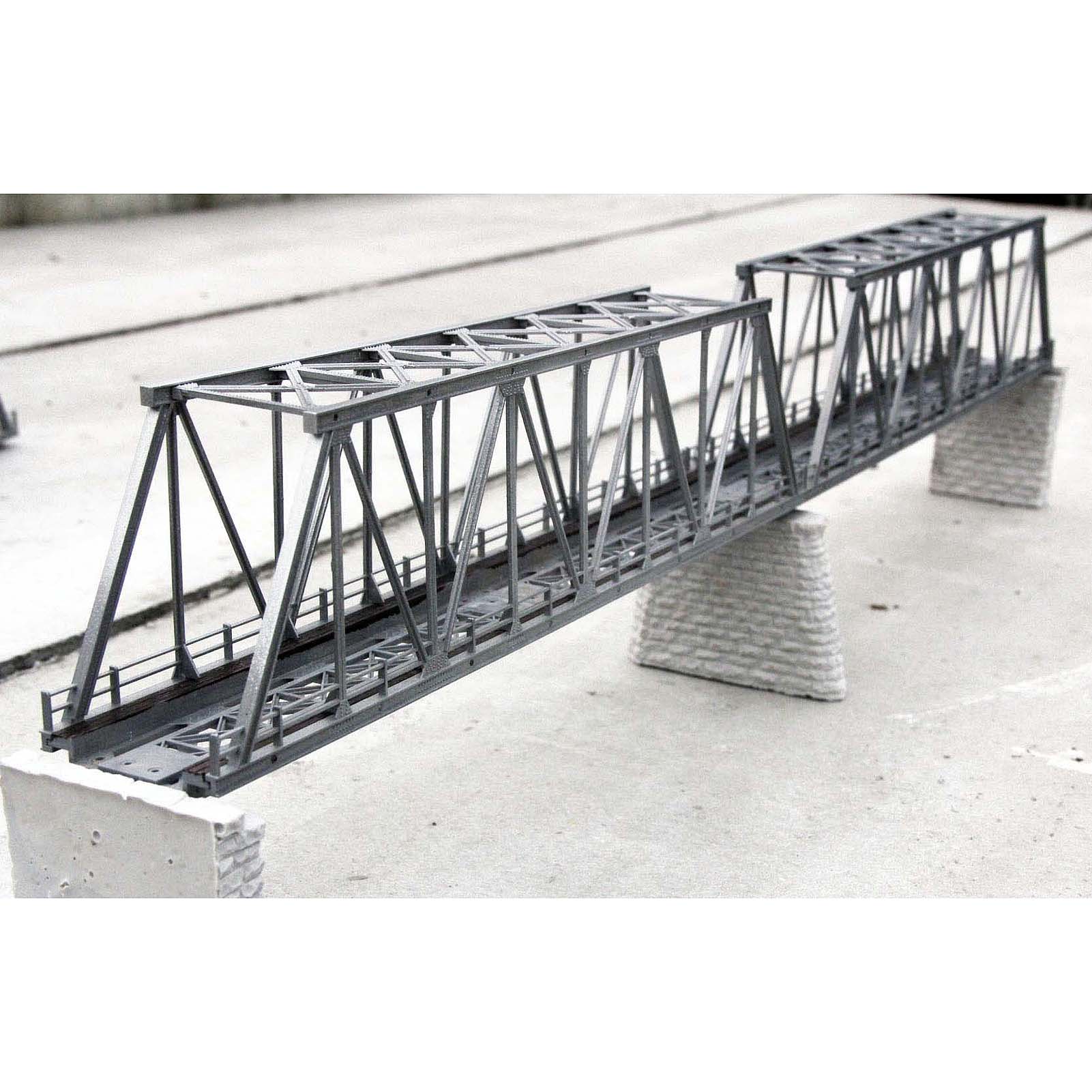 QL009 HO Scale 1:87 Model Truss Bridge Kit for Model Track Model Trains