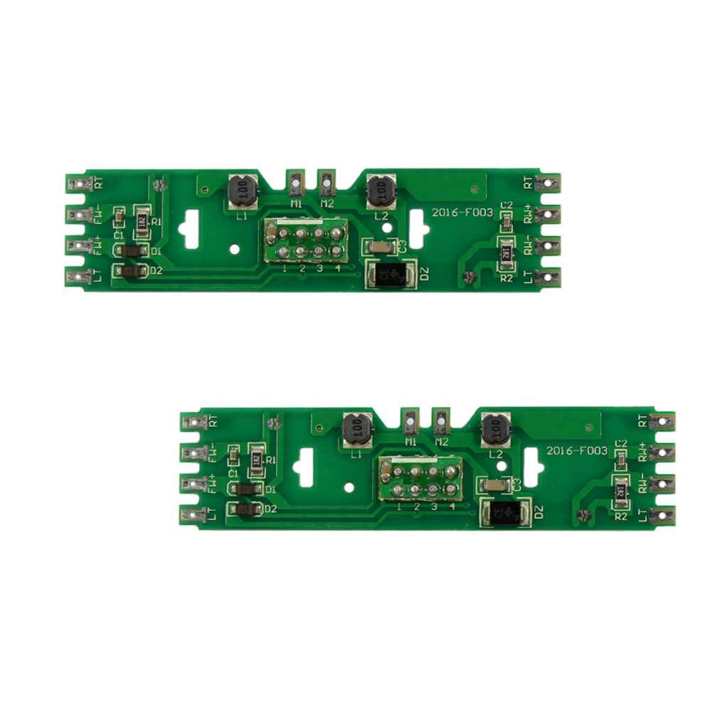 PCB010 2pcs Power Distribution Board With Status LEDs for DC and AC