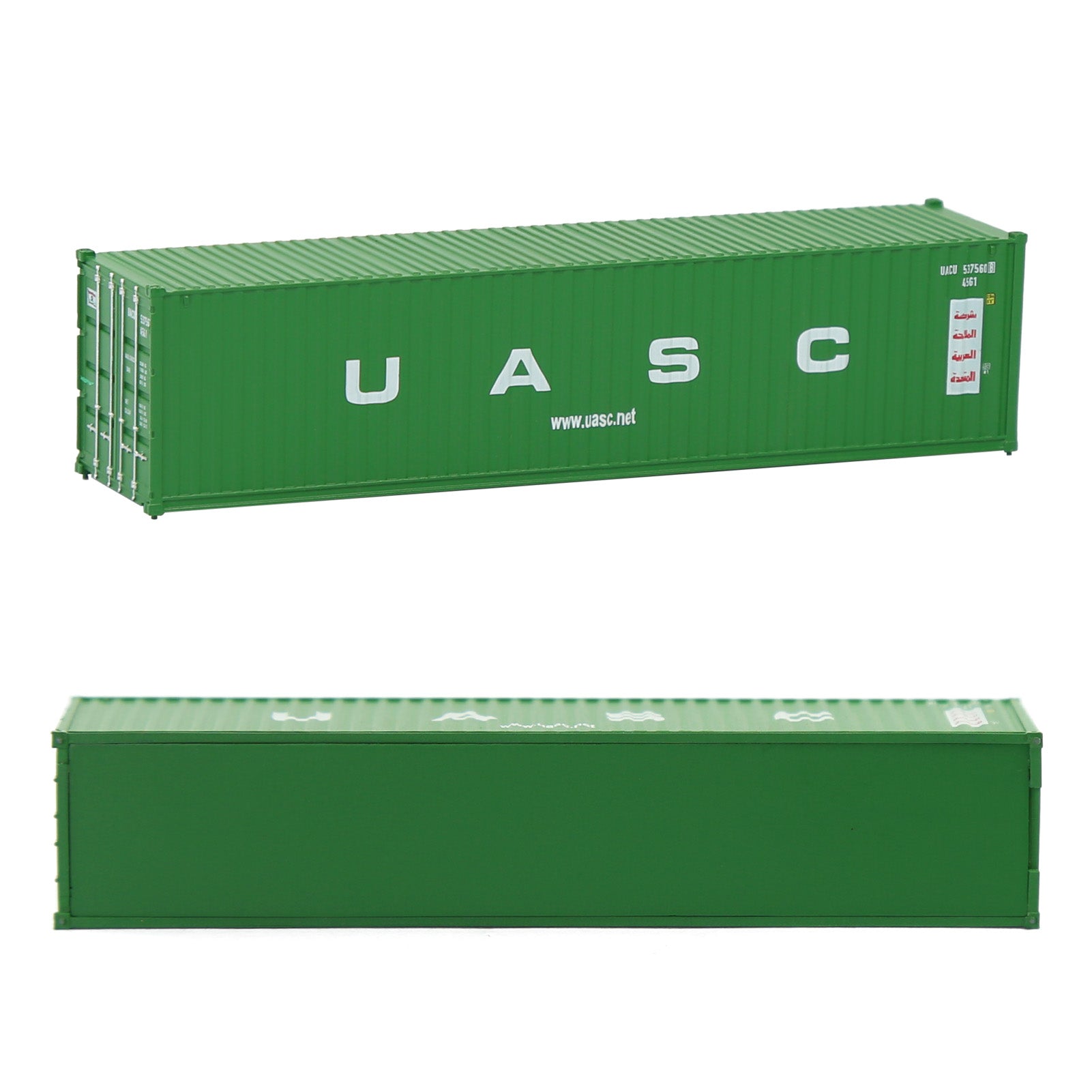 C15008 3pcs N Scale 1:160 40ft Shipping Container