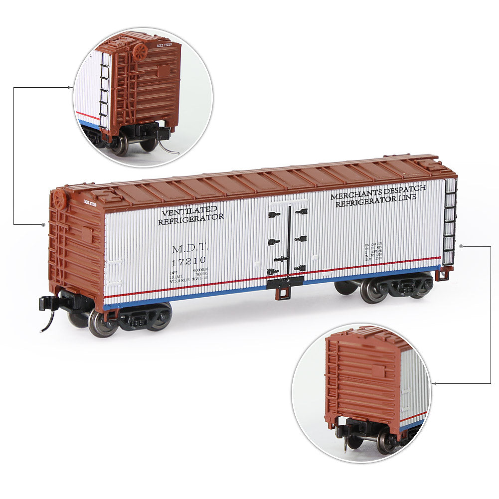 C15016 1pc N Scale 1:160 40ft Wood Side Reefer Boxcar