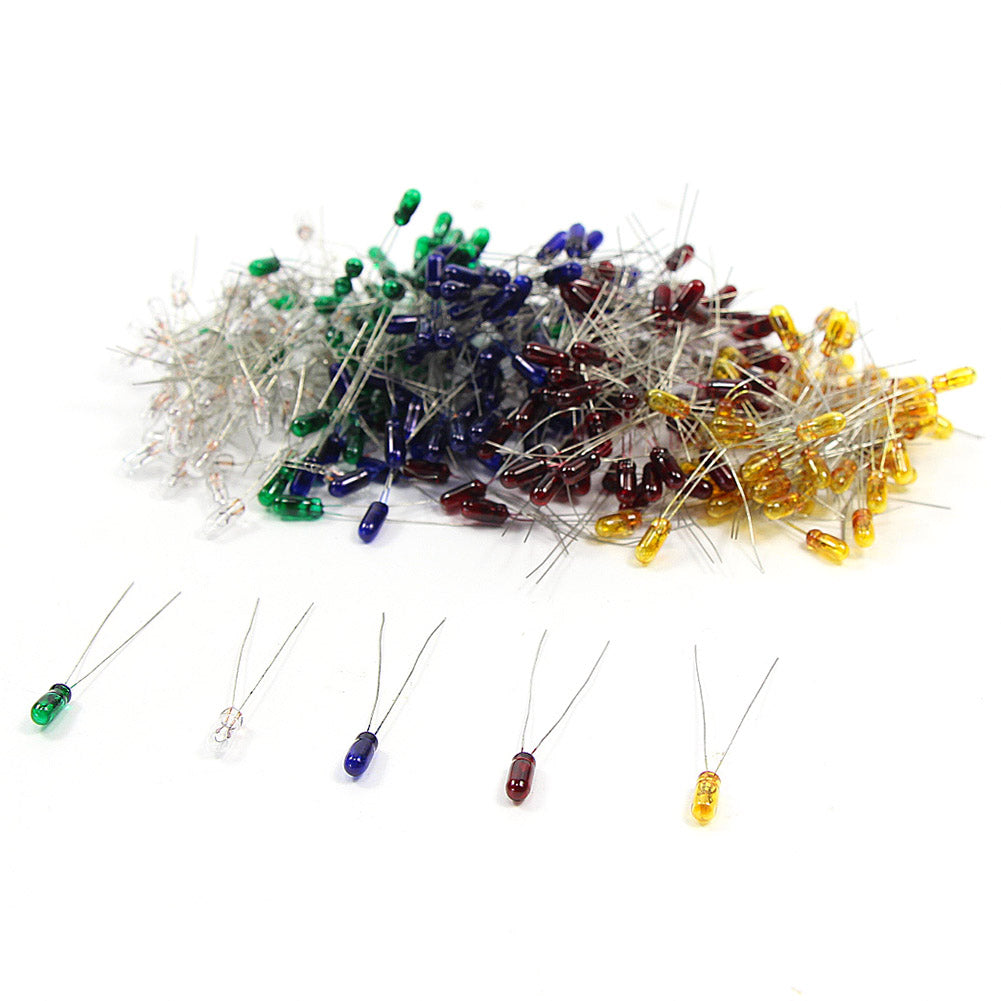 MP00 200pcs Grain of Wheat 3mm 6V Mini Bulbs