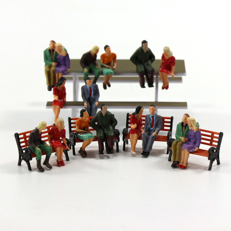  P4310 30 PCs O Gauge Figures All Standing 1:43 O Scale