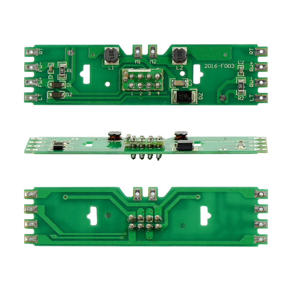 PCB010 2pcs Power Distribution Board With Status LEDs for DC and AC